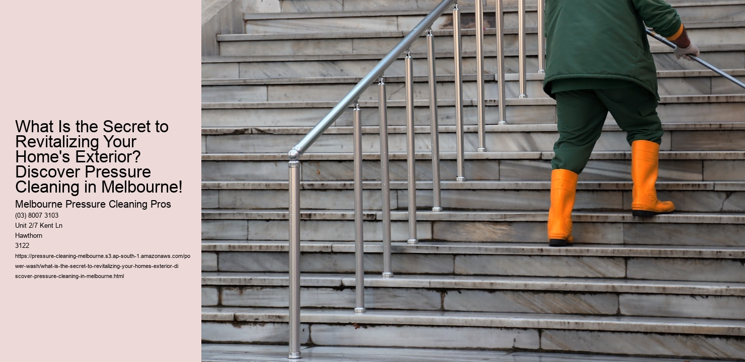 What Is the Secret to Revitalizing Your Home's Exterior? Discover Pressure Cleaning in Melbourne! Melbourne Pressure Cleaning Pros What Is the Secret to Revitalizing Your Home's Exterior? Discover Pressure Cleaning in Melbourne!
